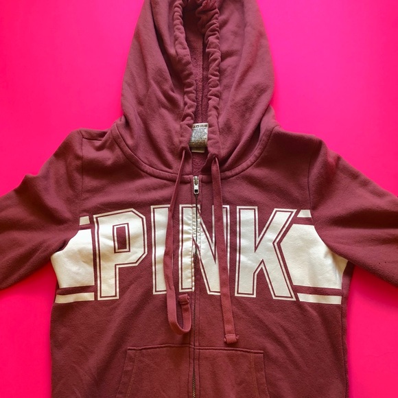 ๐ MAUVE PINK FULL ZIP ๐ - Picture 1 of 2